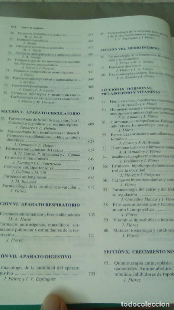 Libros de segunda mano: FARMACOLOGIA HUMANA. 3&ordf; EDICION.- MASSON - Foto 6