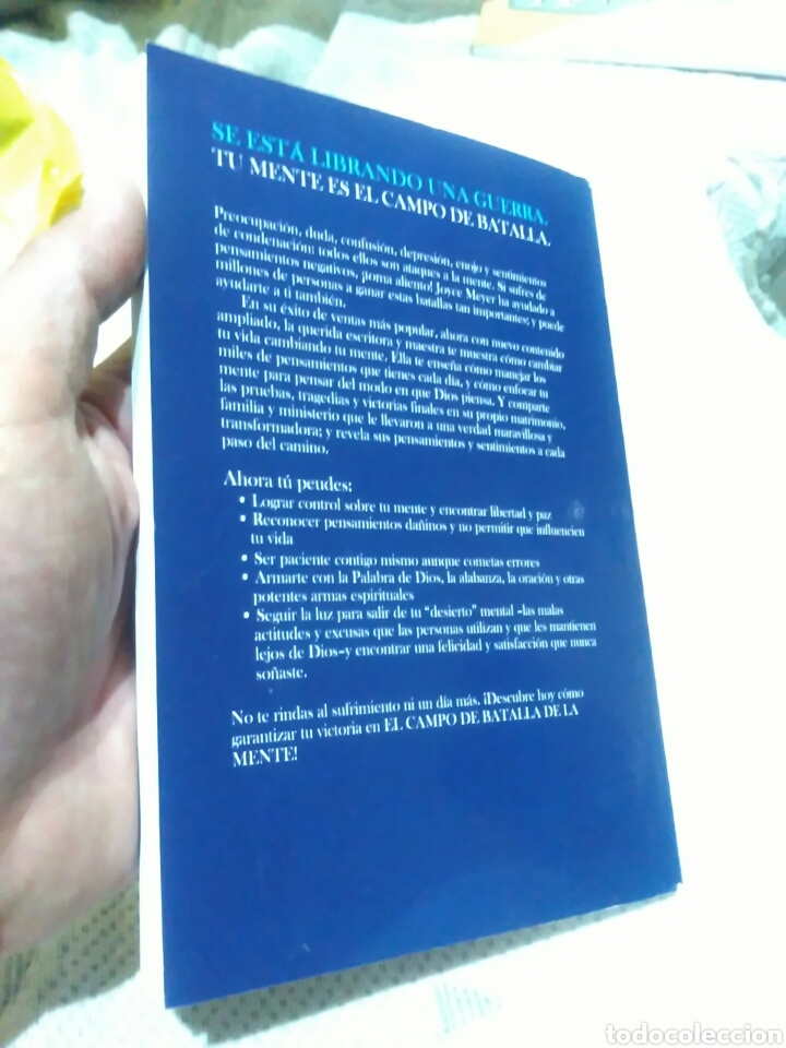 Libros de segunda mano: El campo de batalla de la mente - JOYCE MEYER - Foto 2
