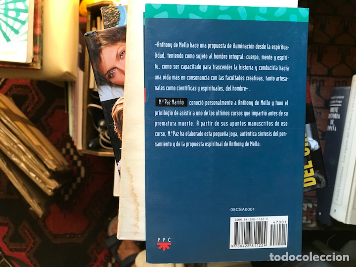 Libros de segunda mano: Testigo de la luz. Anthony de Mel&oacute;. M&ordf; Paz Mari&ntilde;o - Foto 2