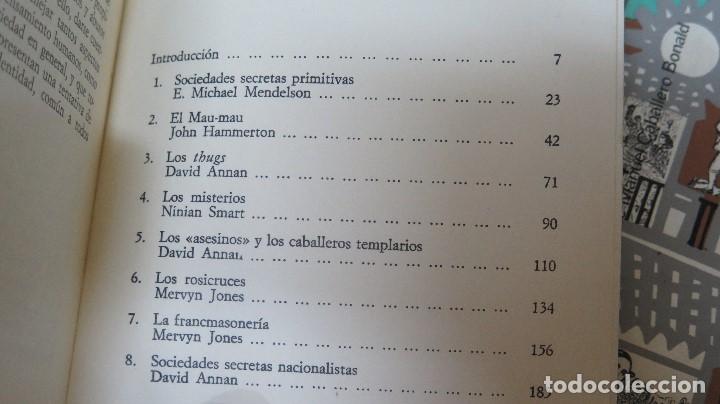 Libros de segunda mano: SOCIEDADES SECRETAS. NORMAN MACKENZIE - Foto 2