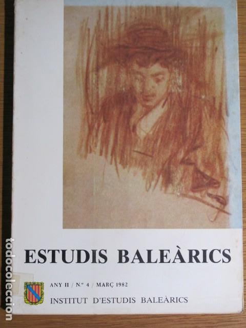 Libros de segunda mano: Estudis Bale&agrave;rics. Any I, n&ordm;4. 1982 - Foto 1