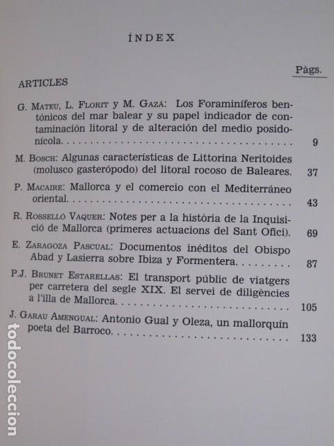 Libros de segunda mano: Estudis Bale&agrave;rics. Any IV, n&ordm; 15. 1984 - Foto 2