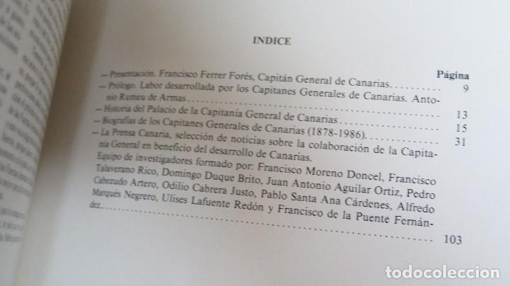 Libros de segunda mano: CAPITANIA GENERAL DE CANARIAS - ALFREDO EZQUERRO SOLANA - Foto 2