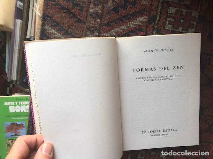 Libros de segunda mano: Las formas del Zen. Alan N. Watts. D&eacute;dalo - Foto 3
