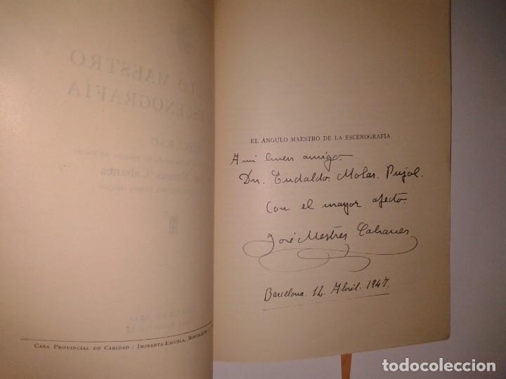 Libros de segunda mano: EL ANGULO MAESTRO DE LA ESCENOGRAFIA 1945 - Foto 2