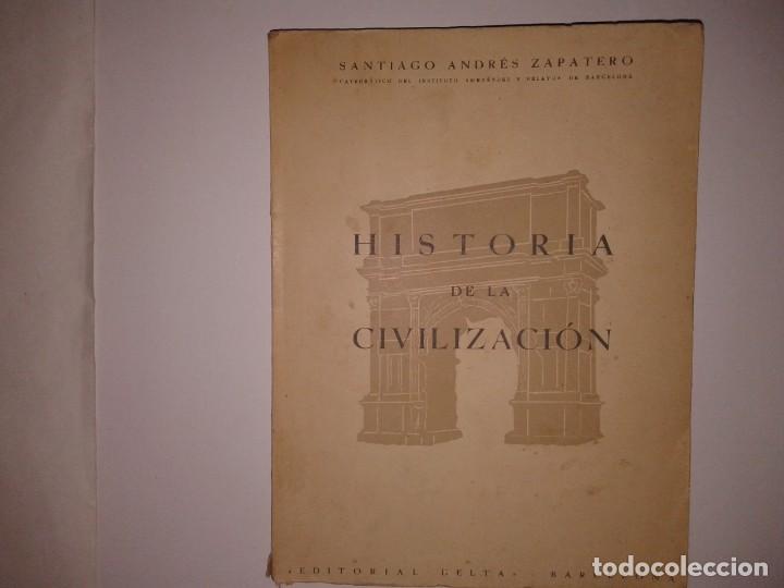 Libros de segunda mano: HISTORIA DE LA CIVILIZACION 1944 - Foto 1