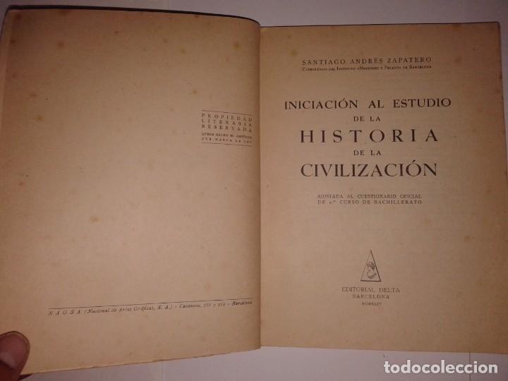 Libros de segunda mano: HISTORIA DE LA CIVILIZACION 1944 - Foto 2