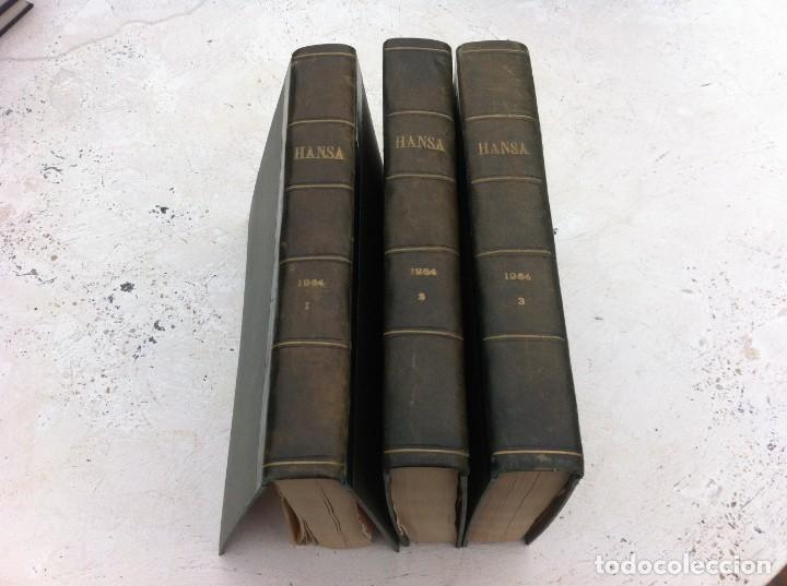 Libri di seconda mano: HANSA (ZEITSCHRIFT F&Uuml;R SCHIFFAHRT SCHIFFBAU HAFEN) INHALTSVERZEICHNIS 101. JAHRGANG 1964 (3 B&Uuml;CHER)