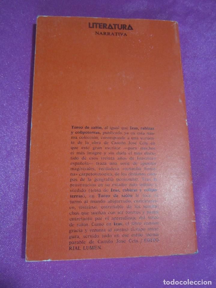 Libros de segunda mano: TOREO DE SALON  CAMILO JOSE CELA A&Ntilde;O 1972. - Foto 4