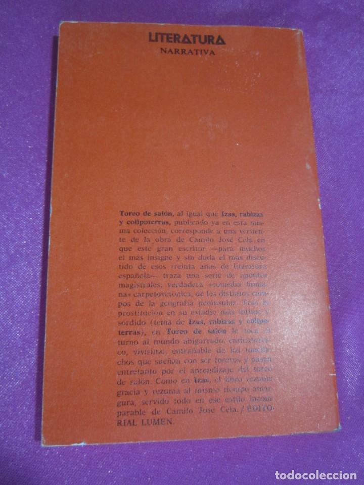 Libros de segunda mano: TOREO DE SALON  CAMILO JOSE CELA A&Ntilde;O 1972. - Foto 5