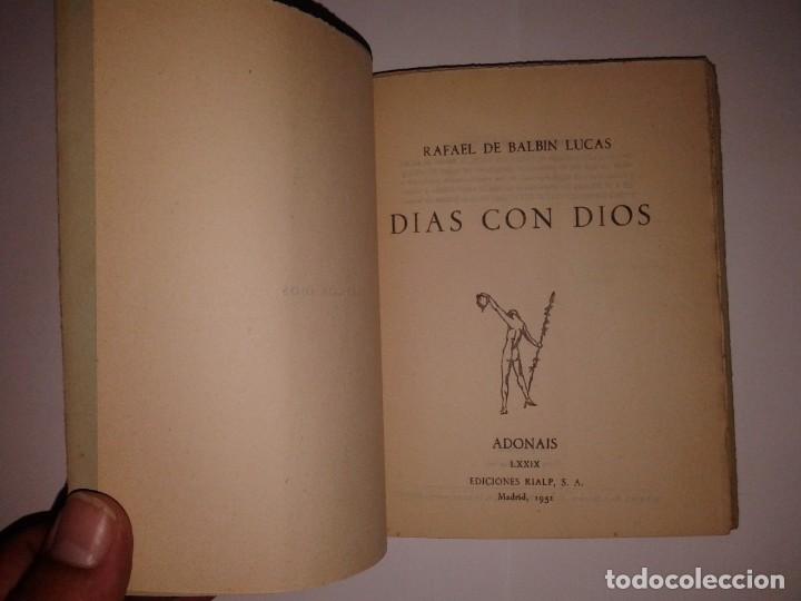 Libros de segunda mano: DIAS CON DIOS 1951, RAFAEL DE BALBIN LUCAS, T 1-6 - Foto 2