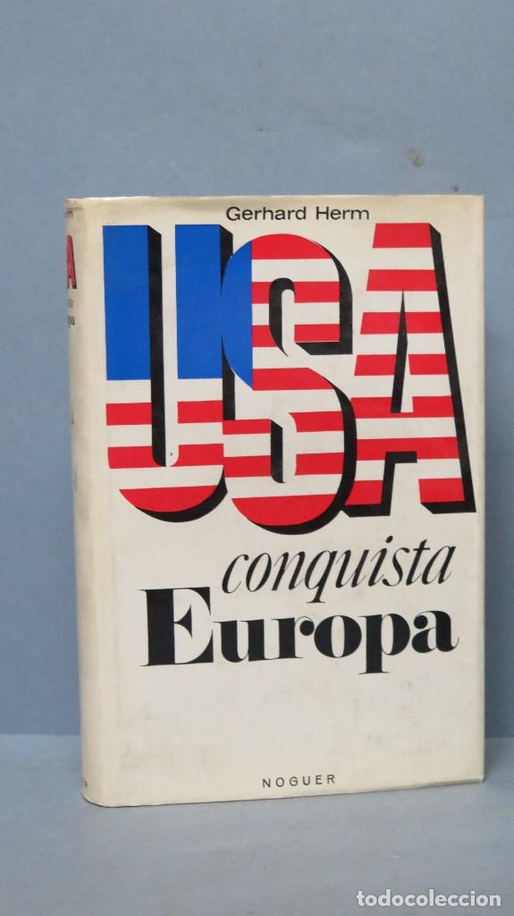 Libros de segunda mano: USA CONQUISTA EUROPA. GERHARD HERM - Foto 1