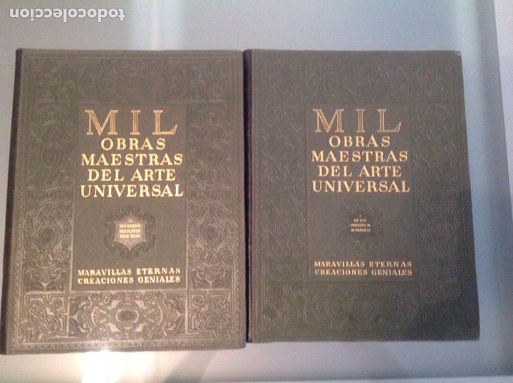 Libros de segunda mano: MIL OBRAS MAESTRAS DEL ARTE UNIVERSAL. INSTITUTO Gallach - Foto 1