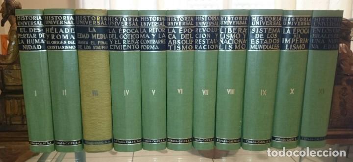 Libros de segunda mano: HISTORIA UNIVERSAL -- ESPASA CALPE -- WALTER GOETZ -- 11T - Foto 1