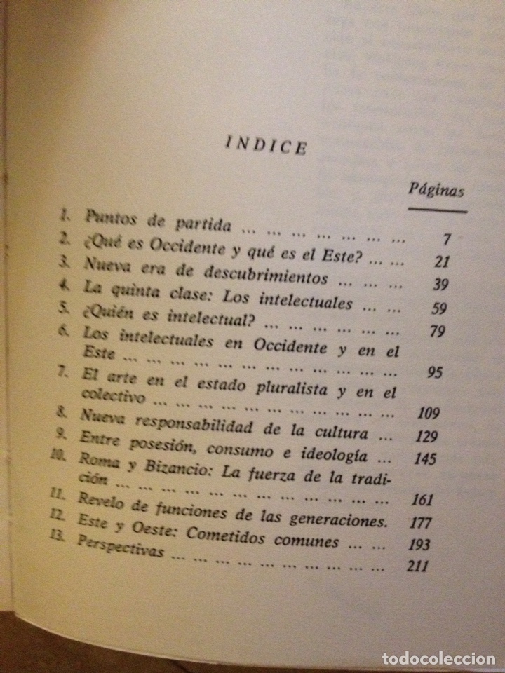 Libros de segunda mano: La quinta clase. Irrupci&oacute;n de los intelectuales en Occidente y en el este (W. Kraus) - Foto 3