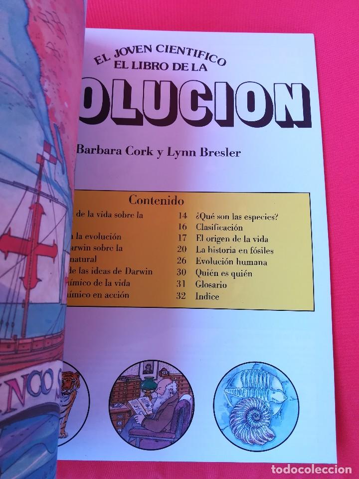 Libros de segunda mano: PLESA EL JOVEN CIENT&Iacute;FICO - EL LIBRO DE LA EVOLUCI&Oacute;N - Foto 9
