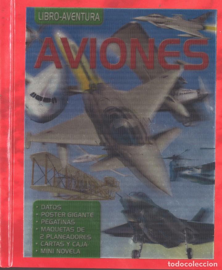 Libros de segunda mano: Aviones. Libro-aventura. - Foto 1