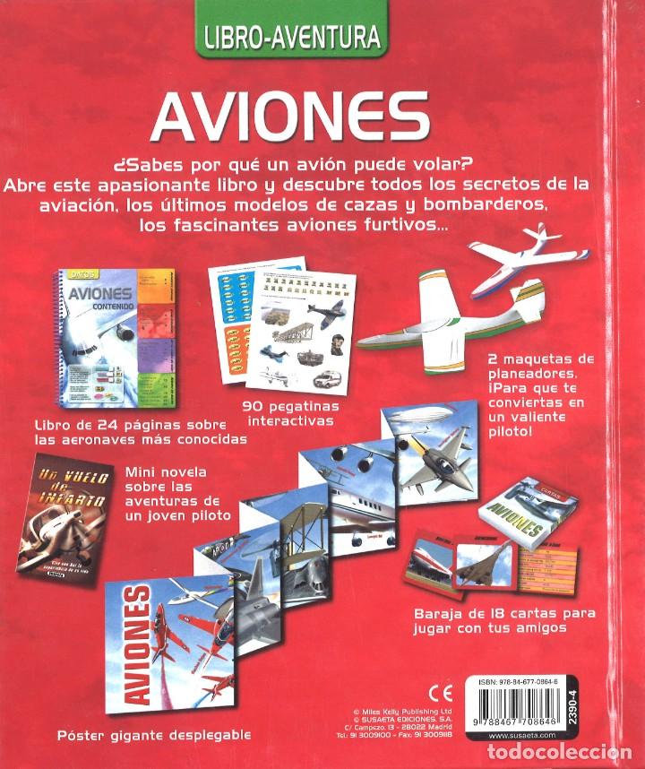 Libros de segunda mano: Aviones. Libro-aventura. - Foto 2