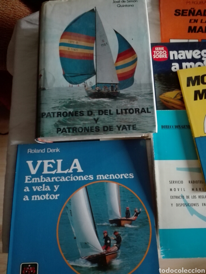 Libros de segunda mano: LOTE 7 LIBROS SOBRE NAVEGACION MARINA - Foto 2