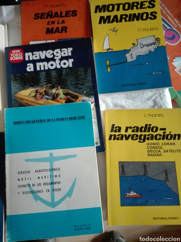 Libros de segunda mano: LOTE 7 LIBROS SOBRE NAVEGACION MARINA - Foto 3