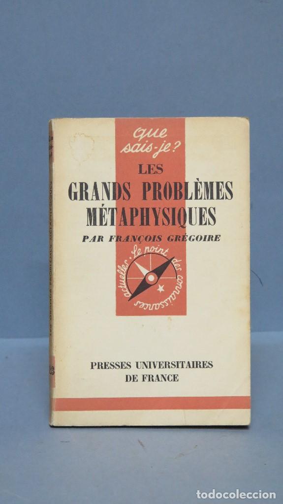 Libros de segunda mano: Les Grands Probl&egrave;mes M&eacute;taphysiques. GREGOIRE - Foto 1