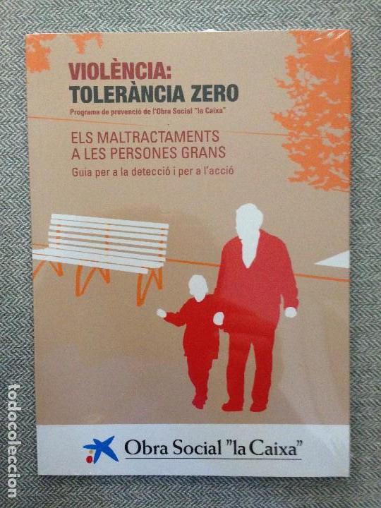 Libros de segunda mano: VIOL&Egrave;NCIA : TOLER&Agrave;NCIA ZERO , OBRA SOCIAL FUNDACI&Oacute; LA CAIXA ( EN CATALA ) - Foto 1