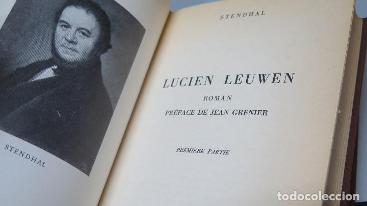 Libros de segunda mano: LUCIEN LEUWEN. STENDHAL. 2 TOMOS - Foto 2