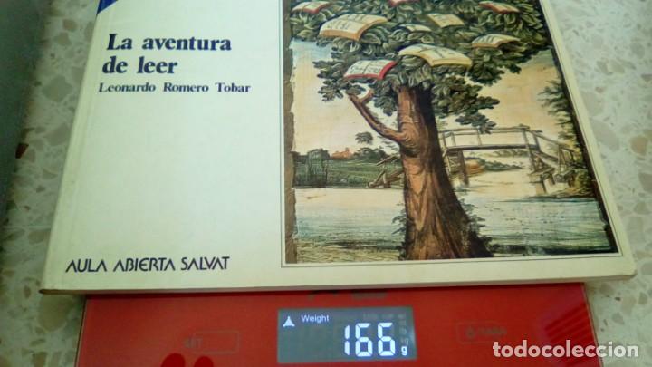 Libros de segunda mano: LA AVENTURA DE LEER.- LEONARDO ROMERO TOBAR - Foto 3