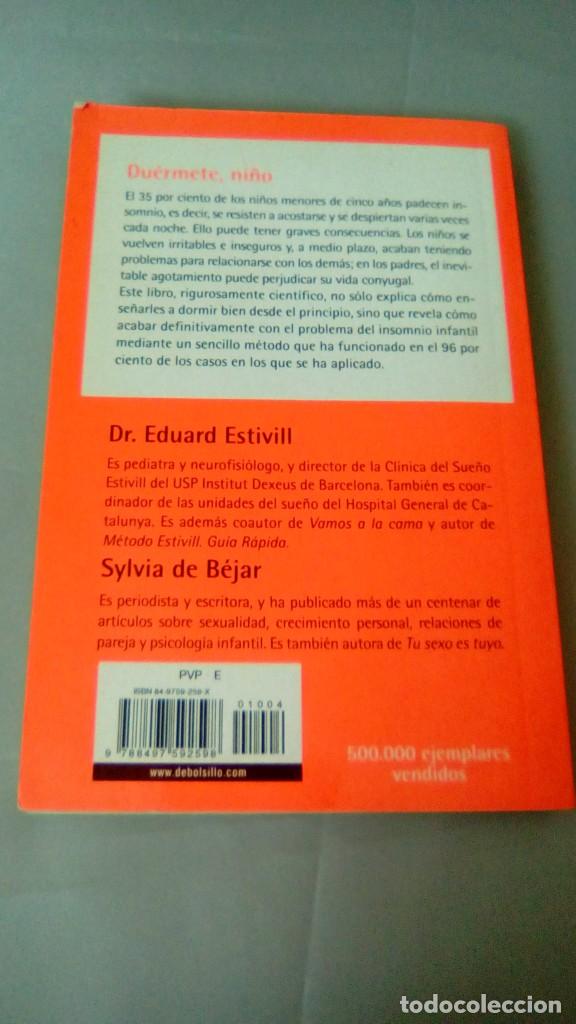Libros de segunda mano: DUERMENTE, NI&Ntilde;O - Foto 2