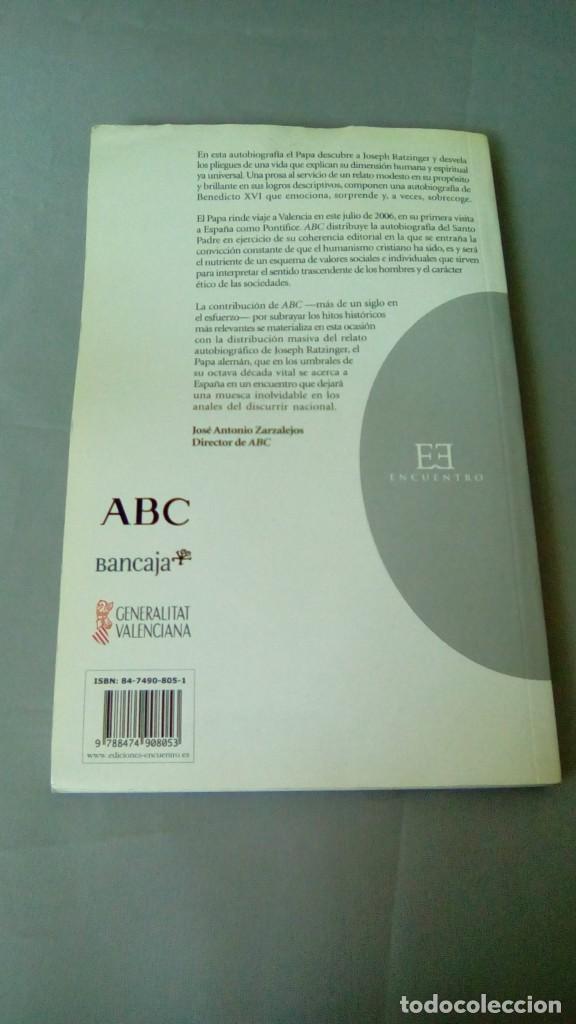 Libros de segunda mano: MI VIDA.- JOSEPH RATZINGER - Foto 2