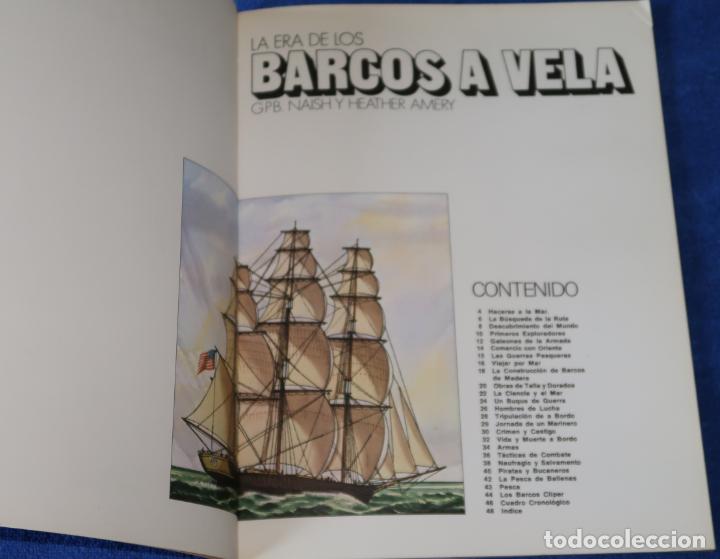 Libros de segunda mano: La era de los Barcos a Vela - Plesa - SM (1990) - Foto 2