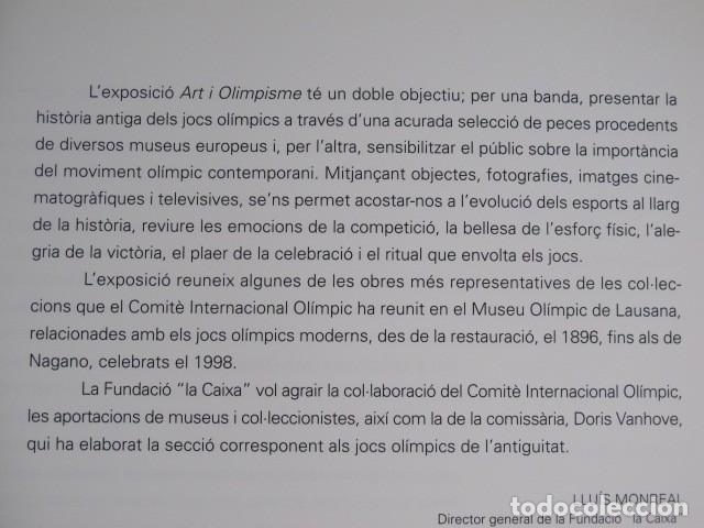 Libros de segunda mano: Art i olimpisme. Fundaci&oacute; La Caixa, 1999. - Foto 3