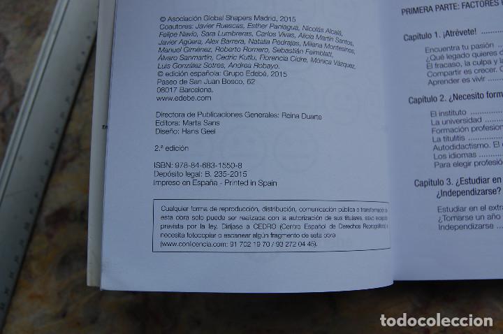 Libros de segunda mano: DIFERENCIA(TE). EDIT. EDEBE. 2015. TAPA RUSTICA CON SOLAPAS. - Foto 5