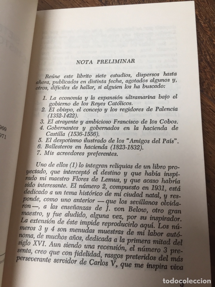 Libros de segunda mano: Libro Estudios de historia de Espa&ntilde;a. Ramon Carande. - Foto 3