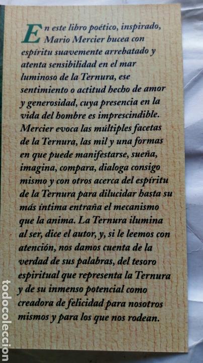 Libros de segunda mano: La Ternura. Mario Mercier. - Foto 3