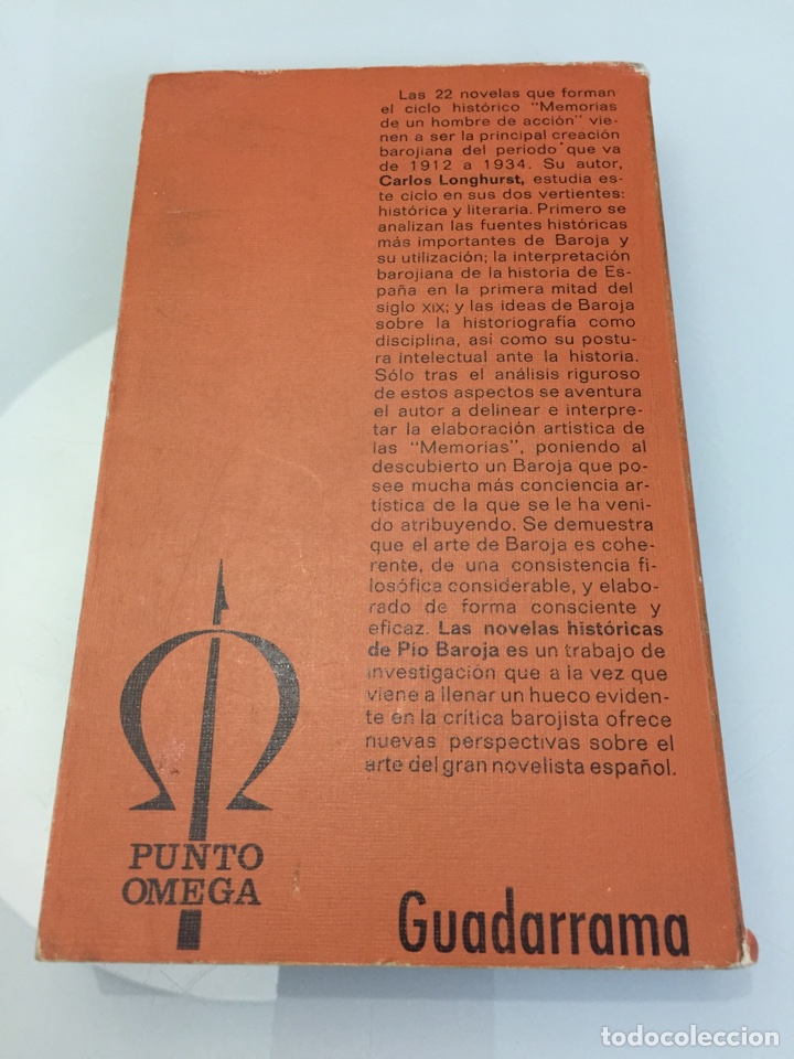 Libros de segunda mano: Libro Las novelas hist&oacute;ricas de Pio Baroja. Carlos Longhust - Foto 2