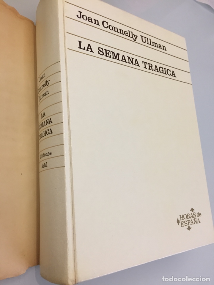 Libros de segunda mano: Libro La semana tr&aacute;gica. Joan Connelly Ullman - Foto 2