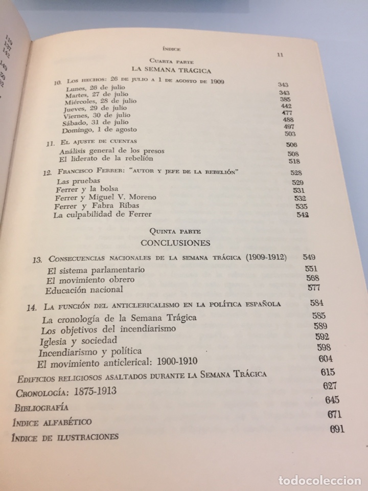 Libros de segunda mano: Libro La semana tr&aacute;gica. Joan Connelly Ullman - Foto 8