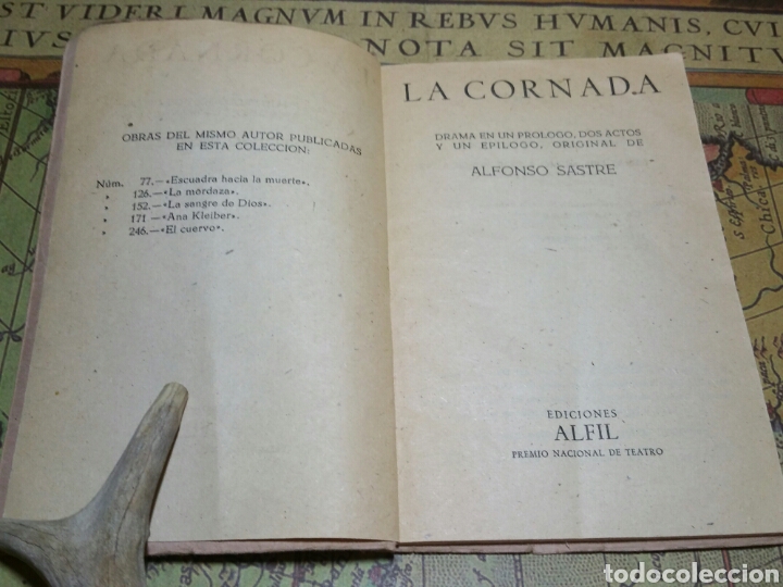 Libros de segunda mano: La Cornada. Alfonso Sastre. Alfil 1960 - Foto 2
