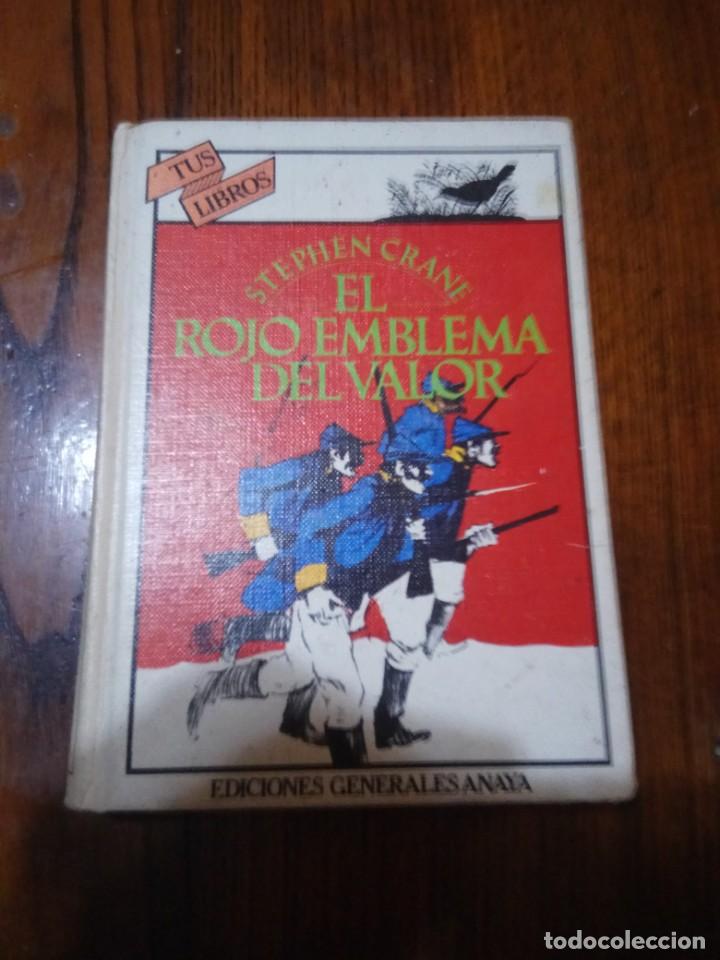 Libros de segunda mano: STEPHEN CRANE - EL ROJO EMBLEMA DEL VALOR - ANAYA, 1&ordf; EDICION. 1981 - Foto 1