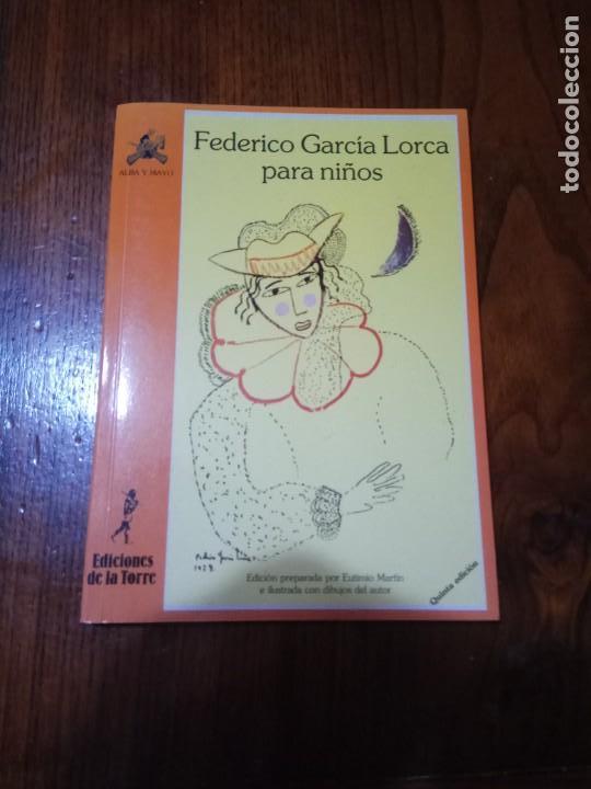 Libros de segunda mano: Federico Garc&iacute;a Lorca para ni&ntilde;os - Ediciones de la Torre - Foto 1