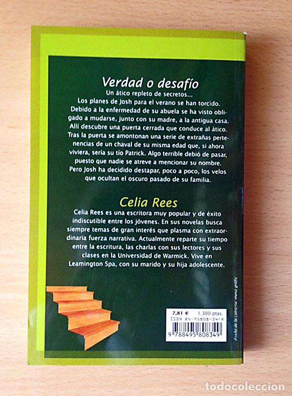 Libros de segunda mano: VERDAD O DESAFIO - CELIA REES - Foto 2