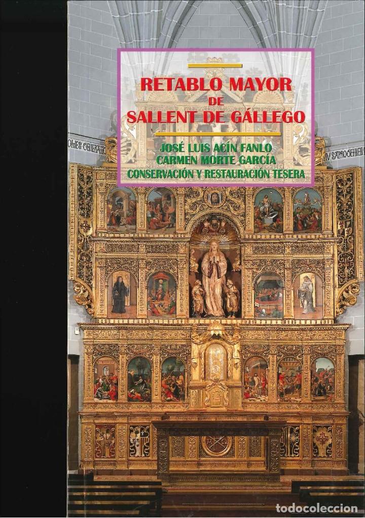 Libros de segunda mano: RETABLO MAYOR DE SALLENT DE GALLEGO - Foto 1