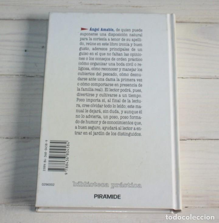 Libros de segunda mano: Manual de las Buenas Maneras - Angel Amable - Foto 2