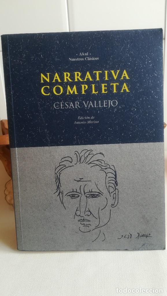 Libros de segunda mano: NARRATIVA COMPLETA. - C&Eacute;SAR VALLEJO.  AKAL, n&ordm; 16.  1996. - Foto 1