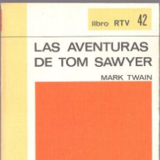 Libros de segunda mano: LAS AVENTURAS DE TOM SAWYER - MARK TWAIN - BIBLIOTECA BASICA Nº 42 SALVAT 1970 LIBRO RTV. Lote 132083466