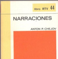 Libros de segunda mano: NARRACIONES - ANTON P. CHEJOV- BIBLIOTECA BASICA Nº 44 SALVAT 1970 LIBRO RTV. Lote 132084026