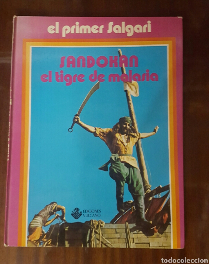 Libros de segunda mano: LIBRO DE SANDOKAN DE LA SERIE DE TV (Ediciones Vulcano, 1976) - Foto 1