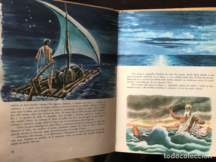 Libros de segunda mano: La Odisea. Edaf. Dos libros - Foto 7
