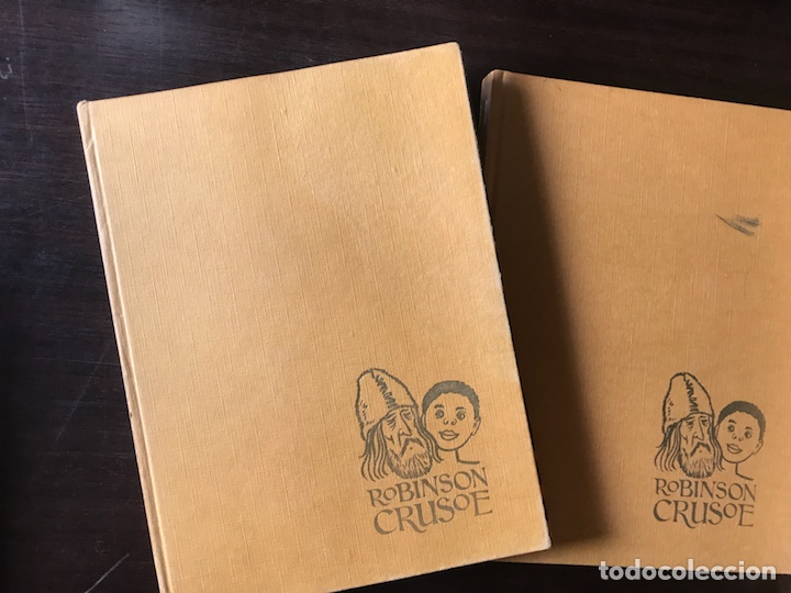Libros de segunda mano: Robinson Crusoe. Edaf. Dos libros - Foto 1